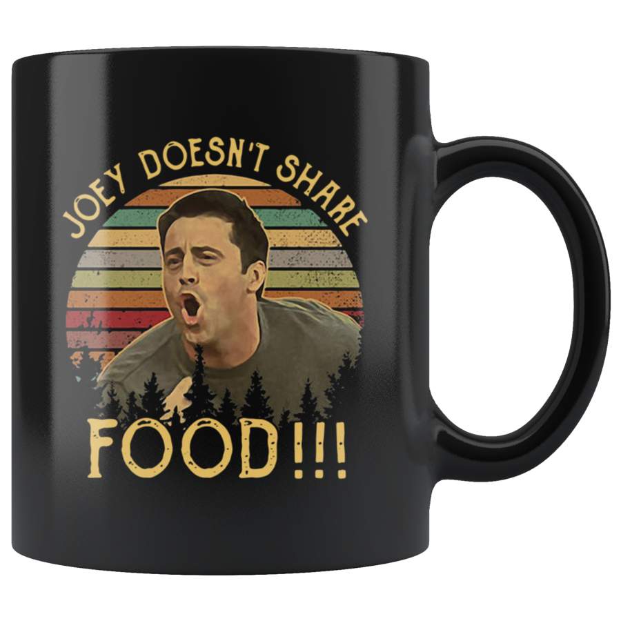 Retro Vintage Joey Doesn’t Share Food Mug Coffee