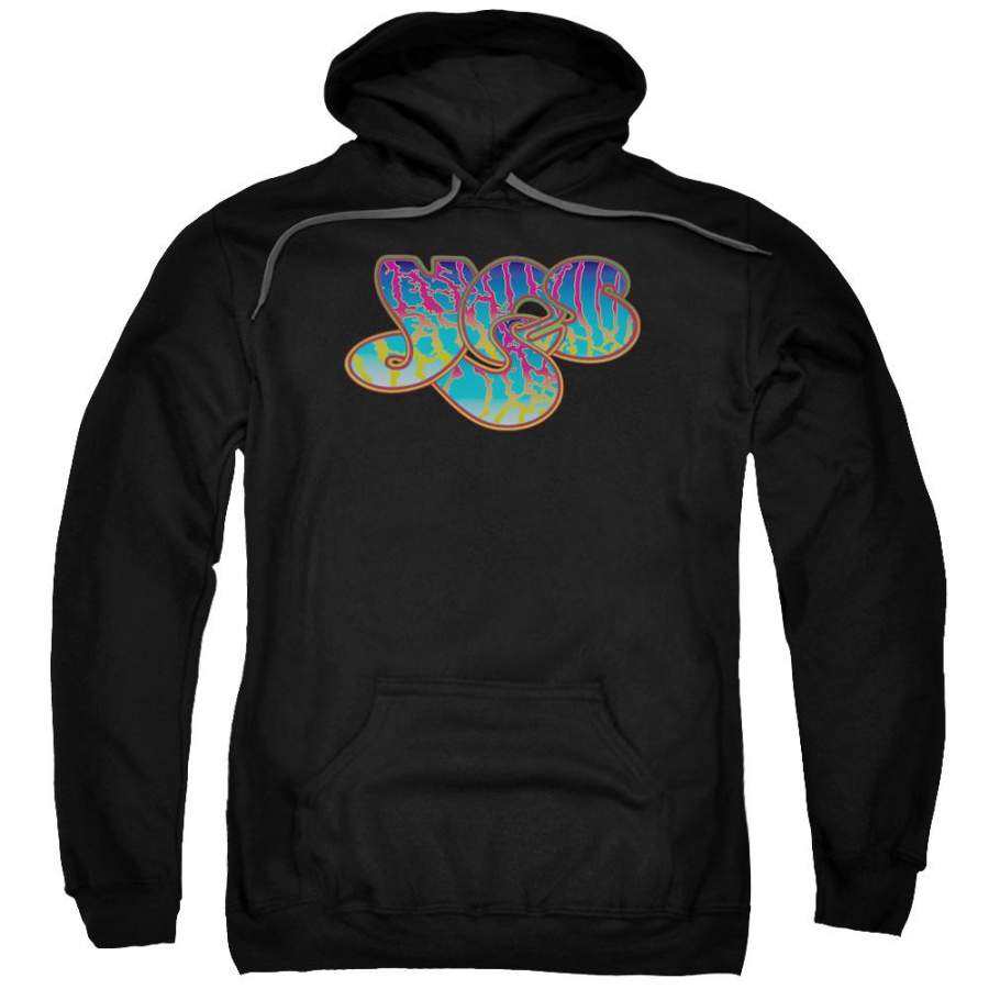 Yes Logo Pullover Hoodie Band Sweatshirt