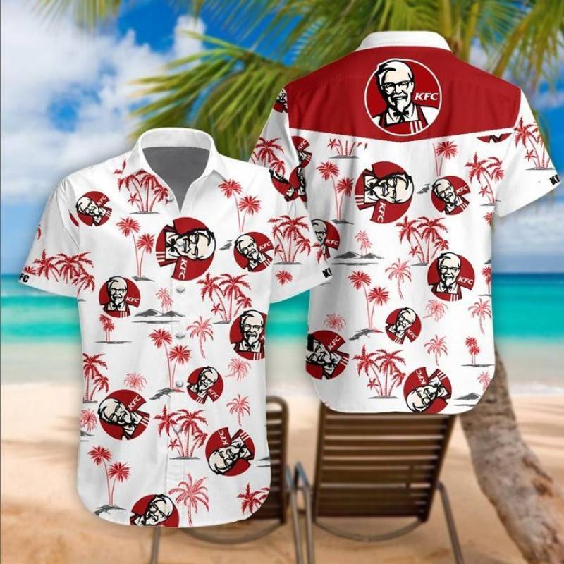 Kfc Coconut Tree Hawaii Shirt Ha13642