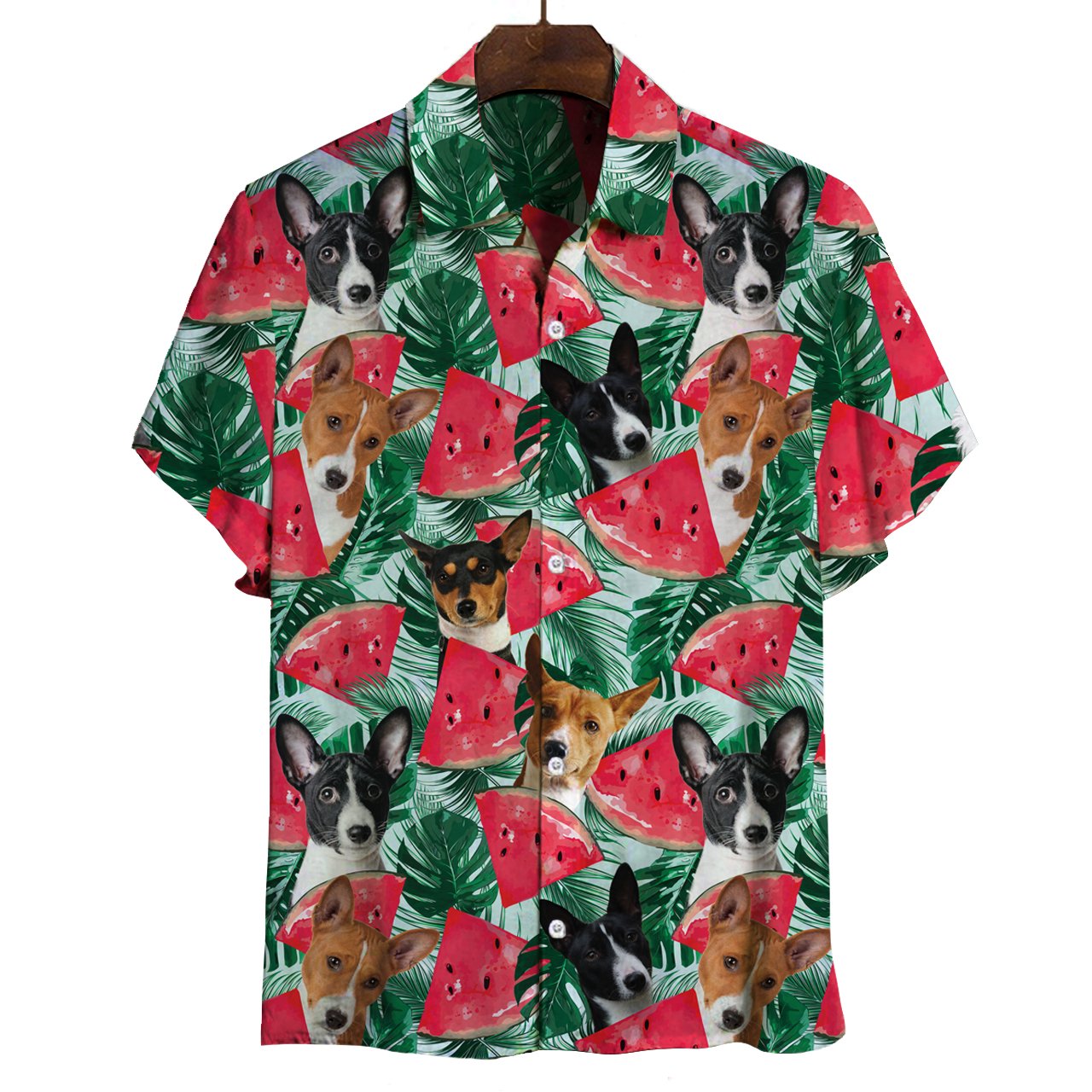 Basenji Hawaii Shirt Ha109898