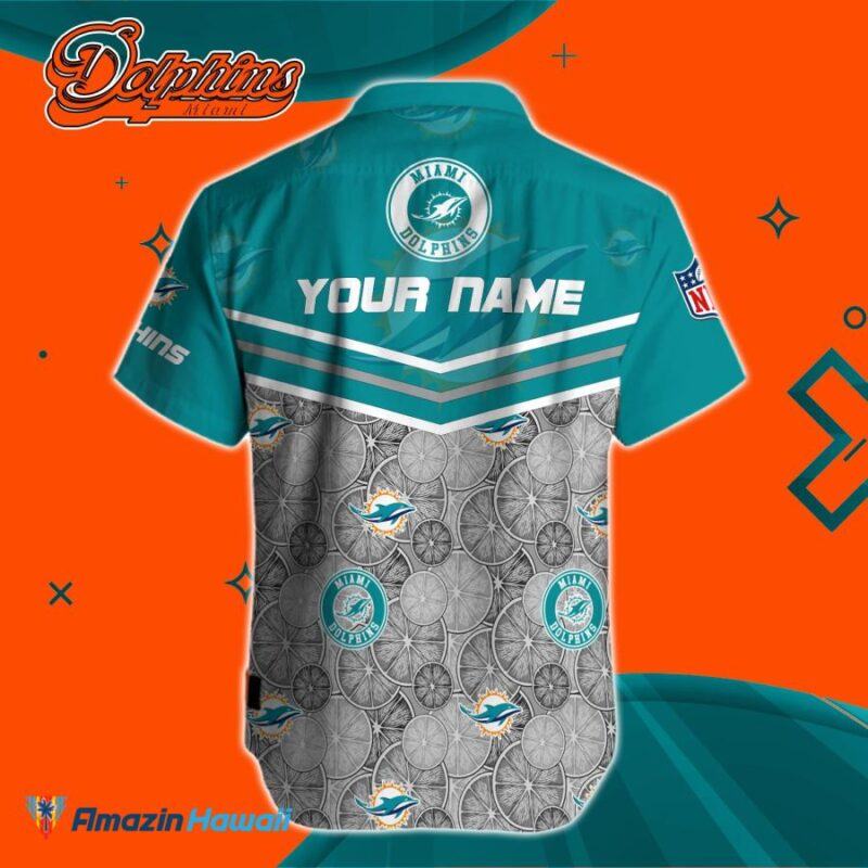 Miami Dolphins Nfl-Hawaiian Shirt Custom