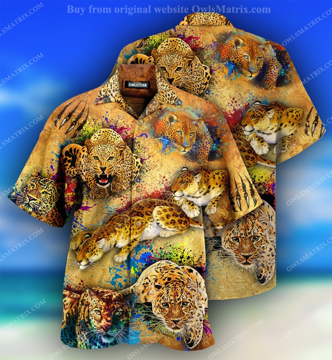 Animals Amazing Leopard Vintage Limited Edition – Hawaiian Shirt