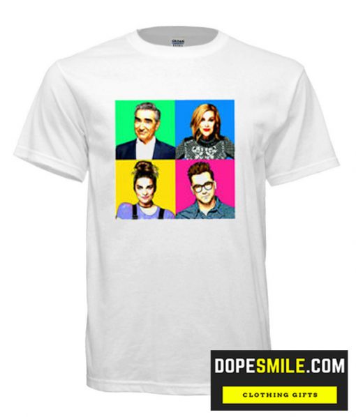 Schitt’S Creek Tv Show Cast Johnny Moira Alexis David Cool T Shirt