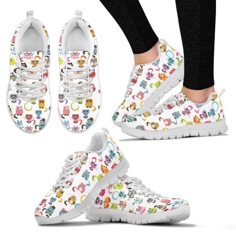 White Cats Shoes Women’s Sneakers – Fit Fit Apparel