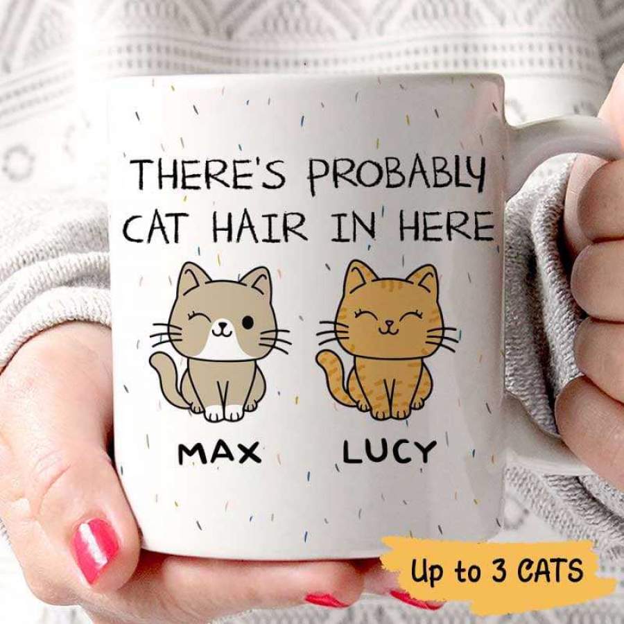 Cat Hair Personalized AOP Mug