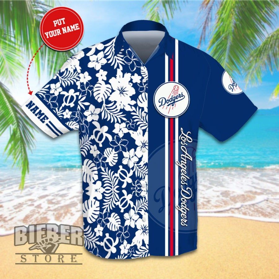 Personalized Los Angeles Dodgers Hawaii Shirts Ha111607