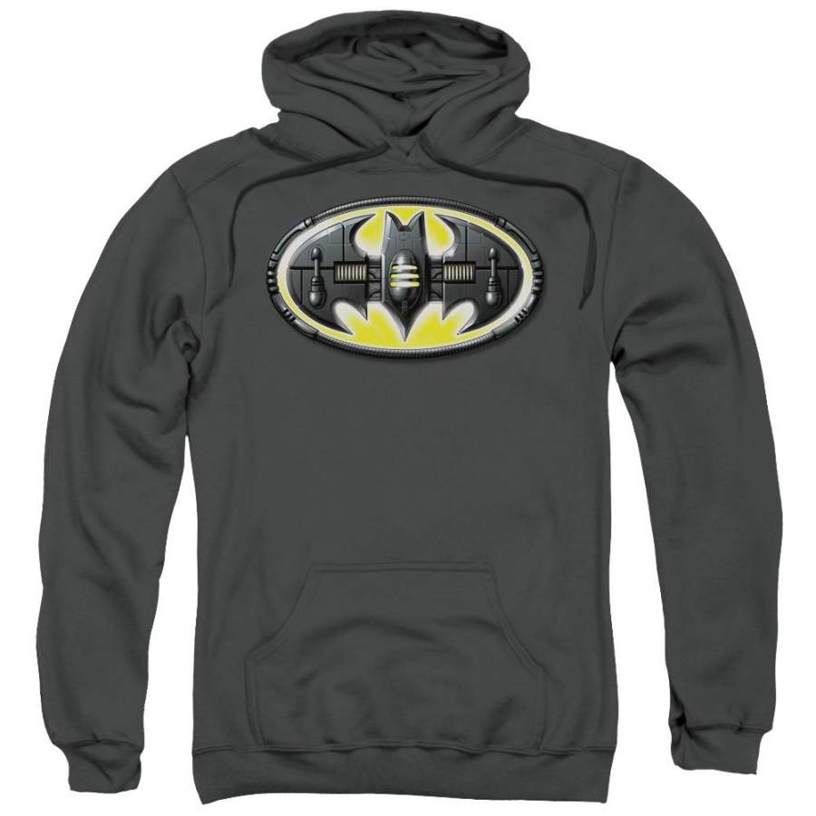 Batman – Bat Mech Logo Adult Pull Over Hoodie