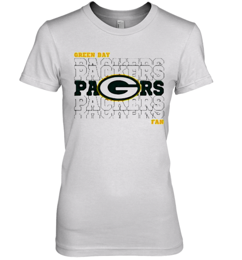 Green Bay Packers Fans Logo Team Football Premium Women’S T-Shirt