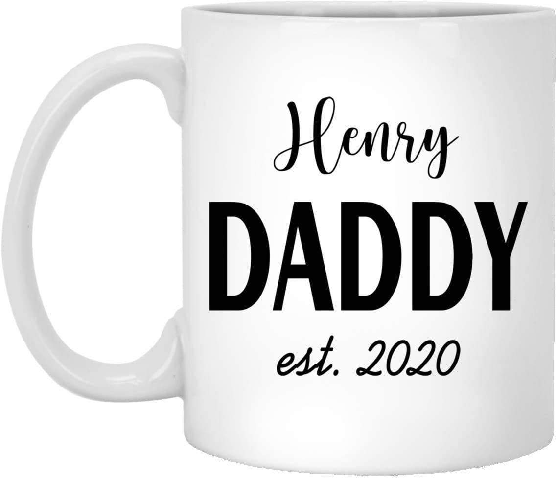 New Daddy Mug – Father’S Day Mug – Father’S Day Gift – Daddy Coffee Mug – Gift For Dad – Personalized Gift For Dad – Custom Dad Mug 15Oz