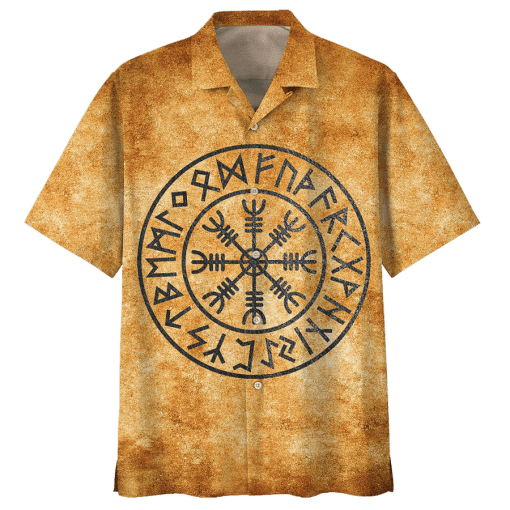 Viking Helm Of Awe Hawaiian Shirt