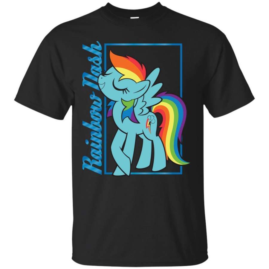 AGR Kids My Little Pony Rainbow Dash Colorful Mane Tshirt Jaq T-shirt