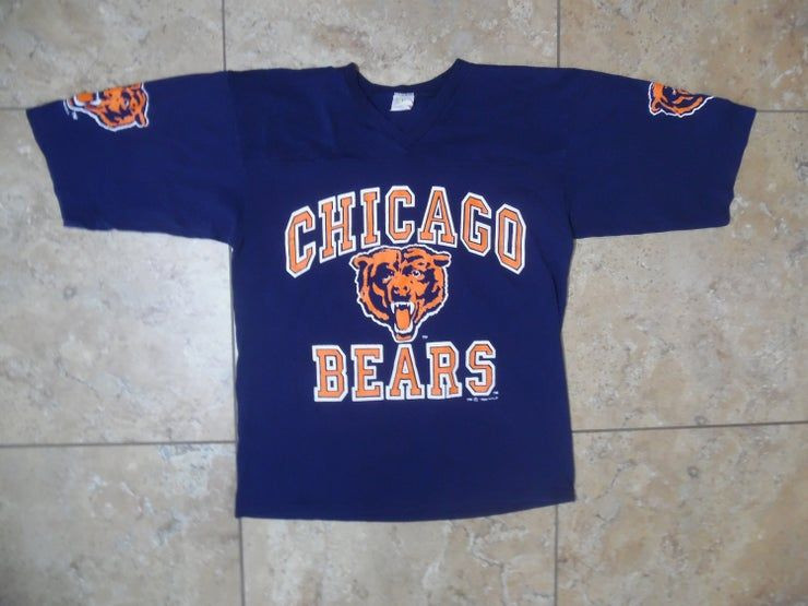 Vtg Chicago Bears Usa Made Streetwear Sportswear Shirt