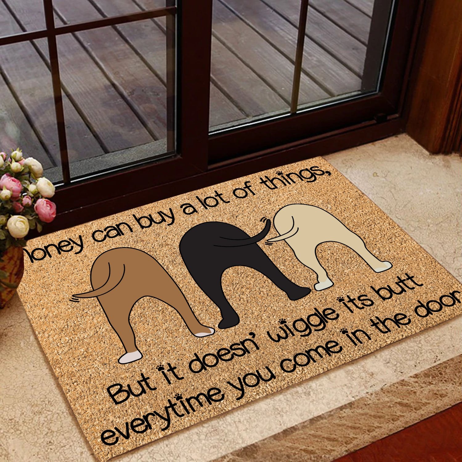 Money Can Buy A Lot Of Things All Over Printing Doormat Pre2187