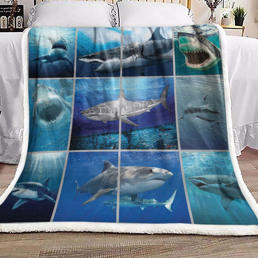 Shark Vd1511068F Sherpa Fleece Blanket