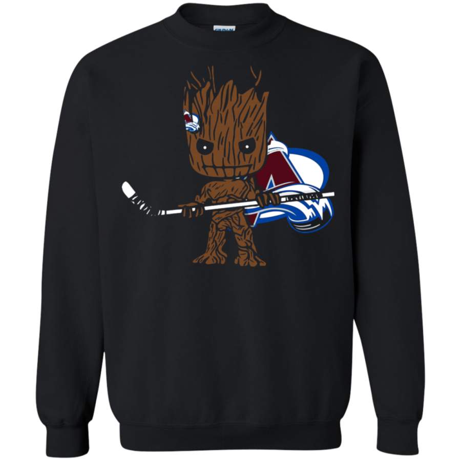 AGR Groot I Am Ice Hockey Player Team Colorado Avalanche Sweatshirt