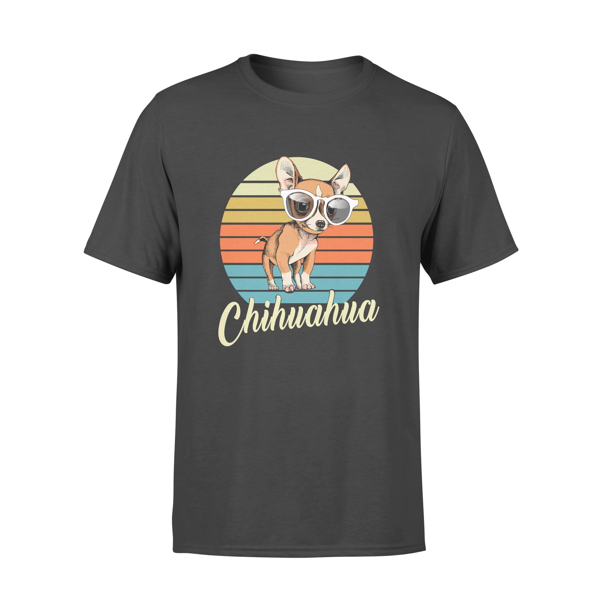 Funny Chihuahua Vintage Retro – Premium T-shirt