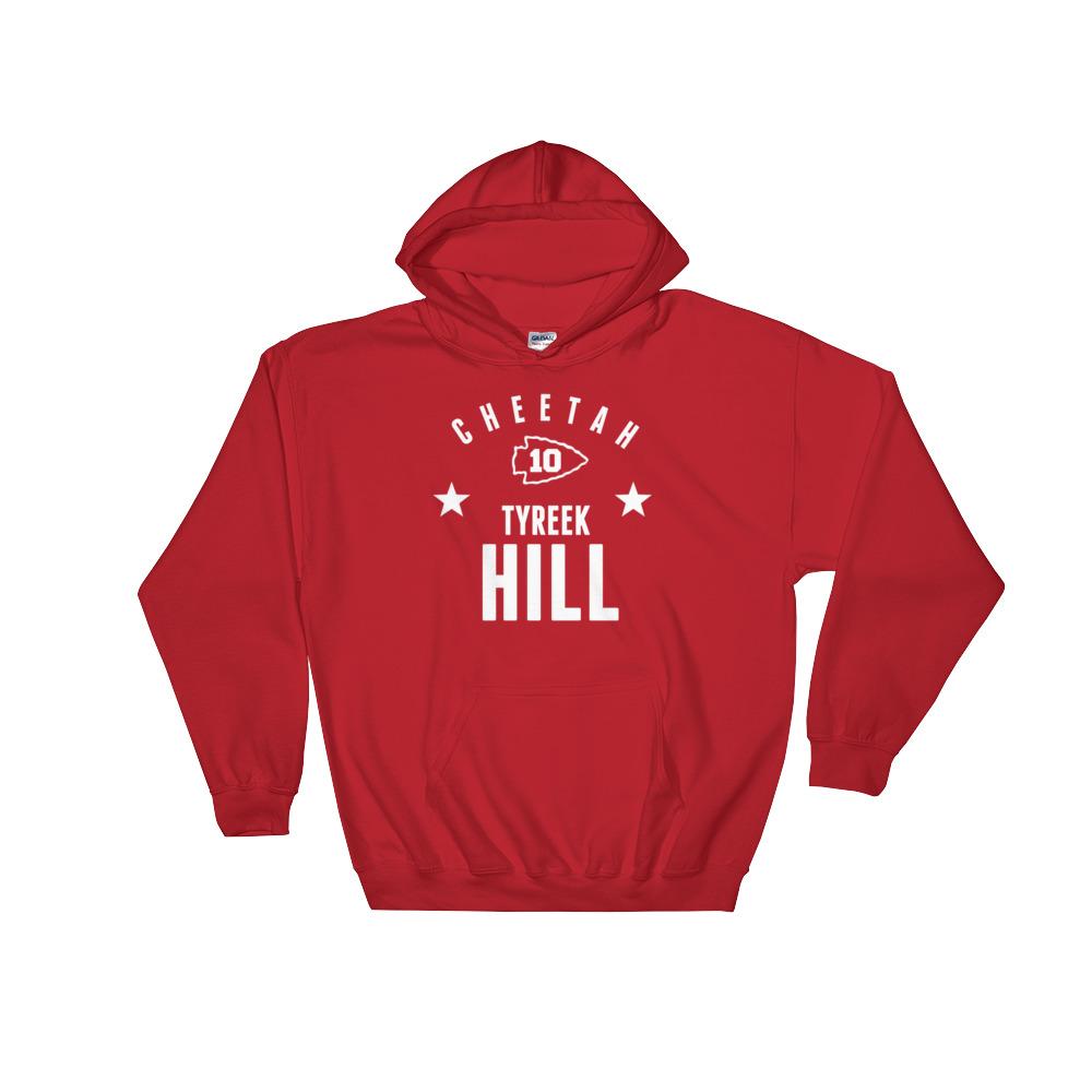 Cheetah Tyreek Chiefs Hoodie Hill #10 Kansas City Sweatshirt