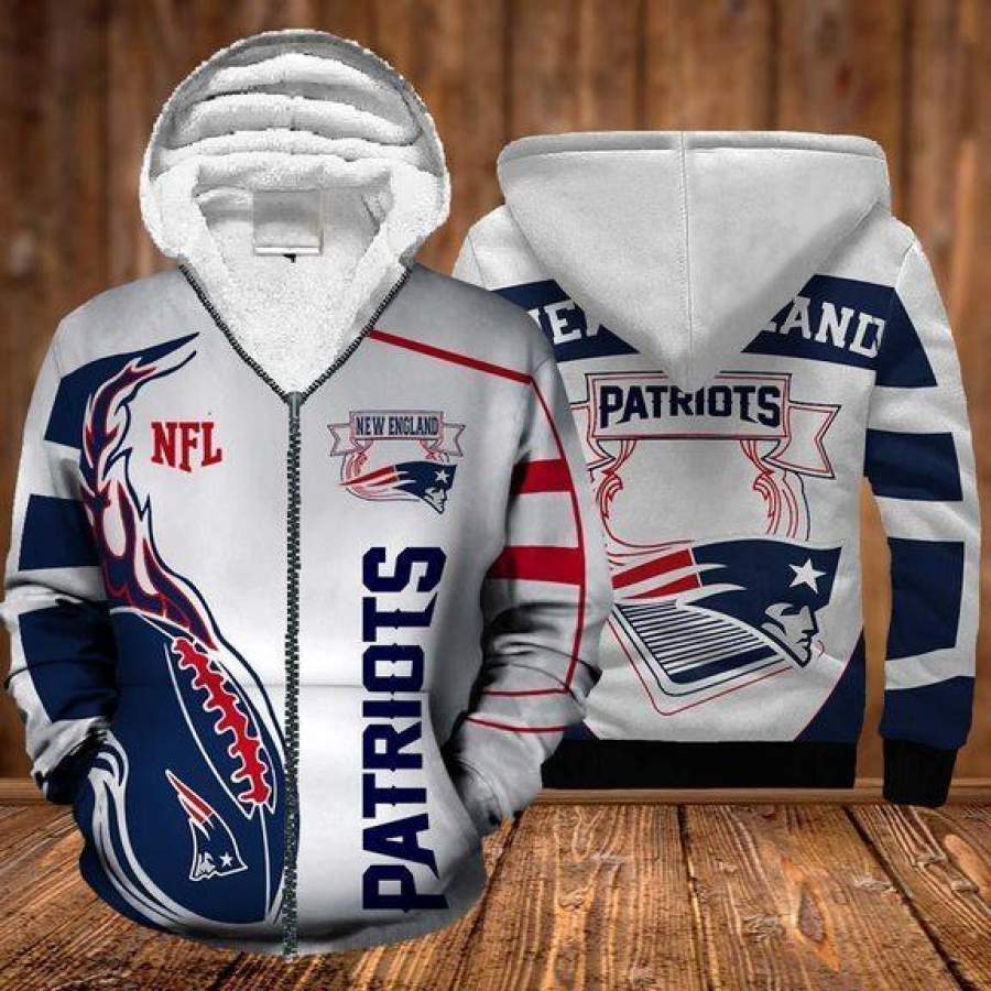 New England Patriots Hoodie 3D Style3832 All Over Printed