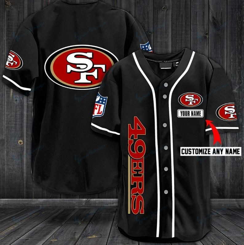 San Francisco 49ers Personalized Baseball Jersey 23 T-Shirt