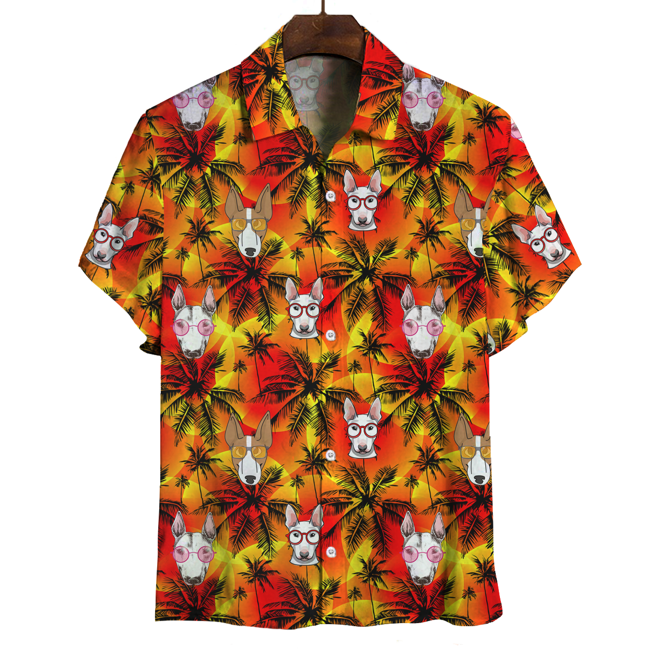 Aloha Hawaii Bull Terrier Shirt Ha92057