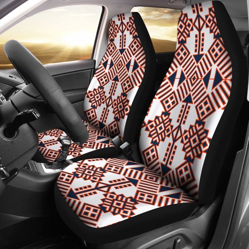 Detroit Tigers Fans Mexican Pattern Auto Seat Covers