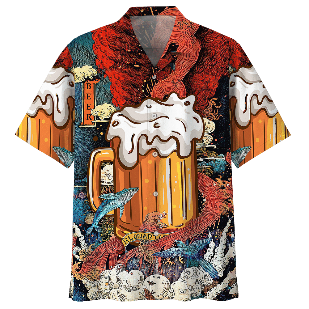 Beer Aloha Hawaii Shirt For Men Women Ha64881