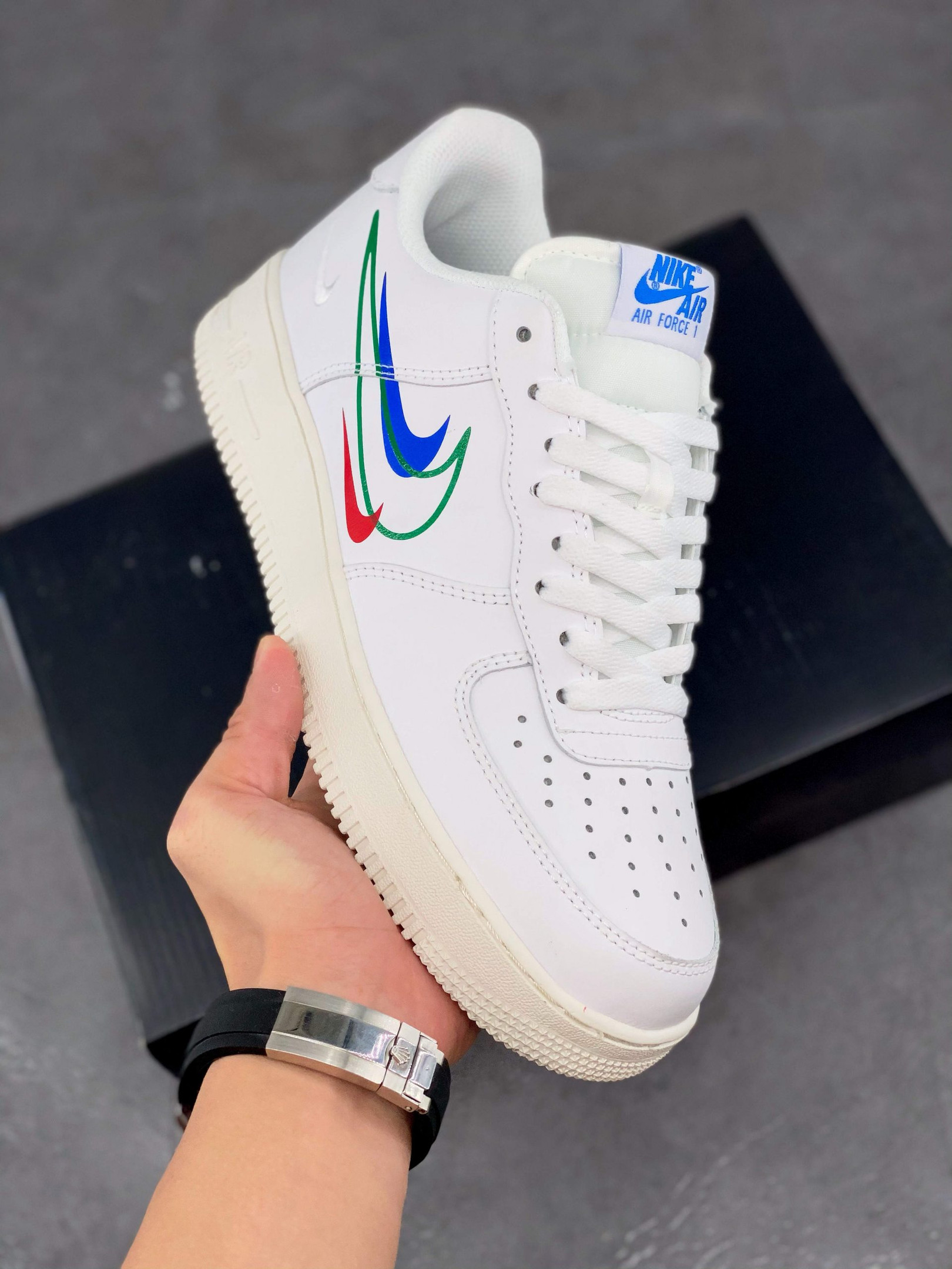 Nike Air Force 1 Multi Swoosh White DM9096-101 5340110