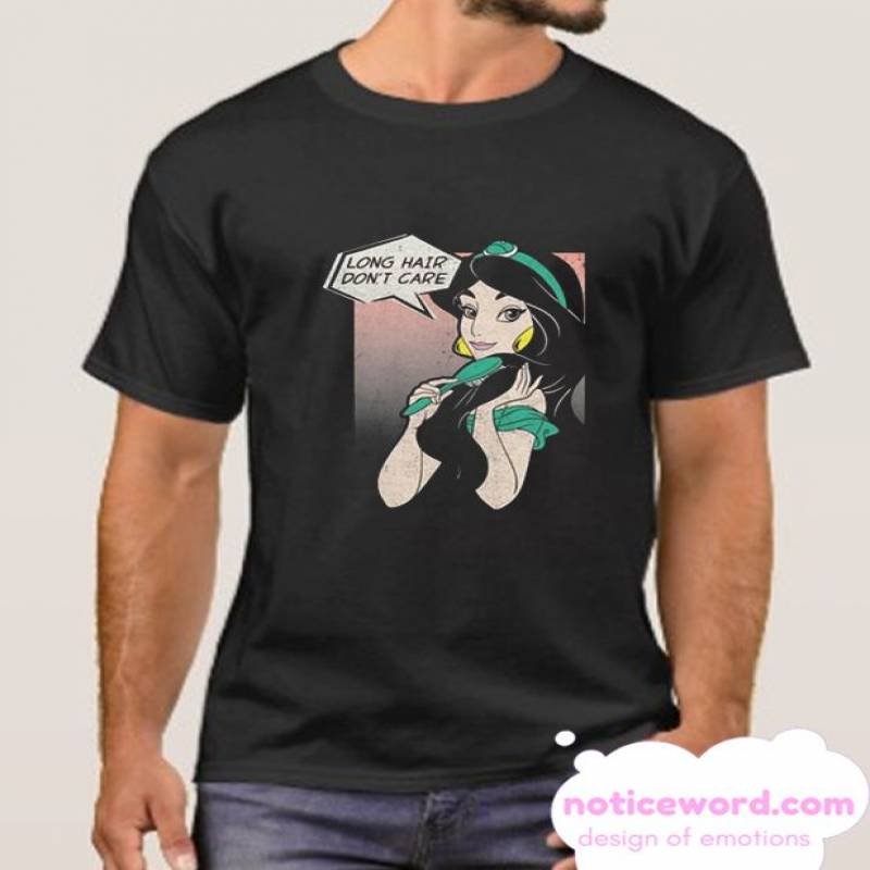 Aladdin Jasmine Long Hair Don’t Care smooth T-Shirt