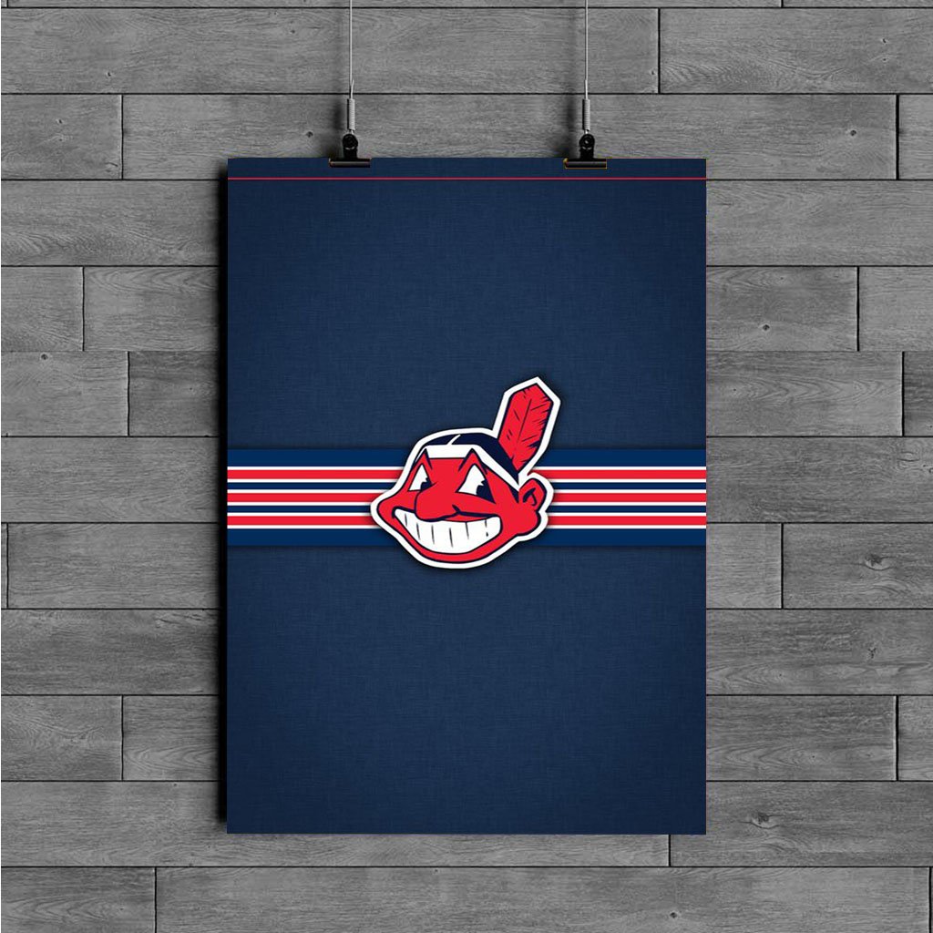 cleveland indians wallpaper poster