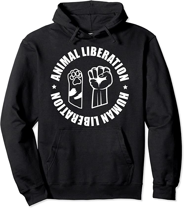 Animal Liberation Animal Rights Activists Climate Pullover Hoodie