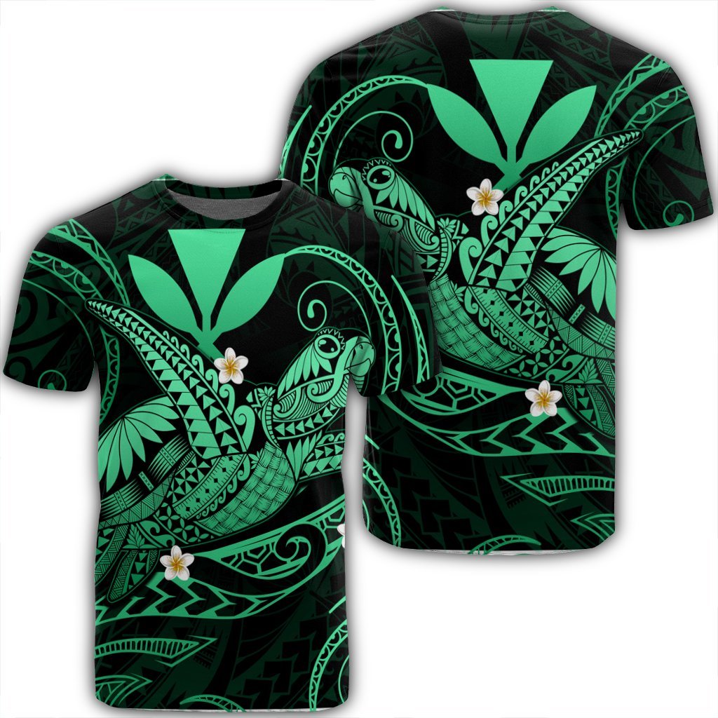 Hawaiian Turtle Polynesian Nane Style Green Ah Ha78188