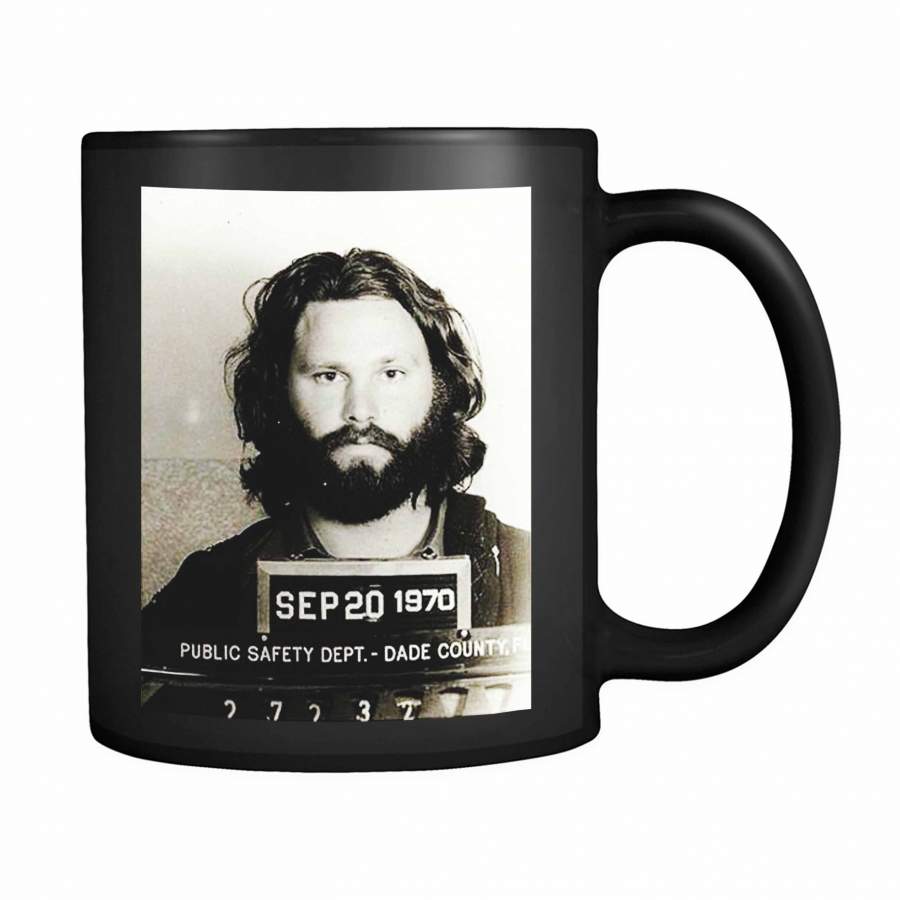 Jim Morrison Mugshot 11oz Mug