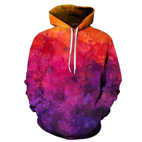 Sunrise Watercolor Hoodie