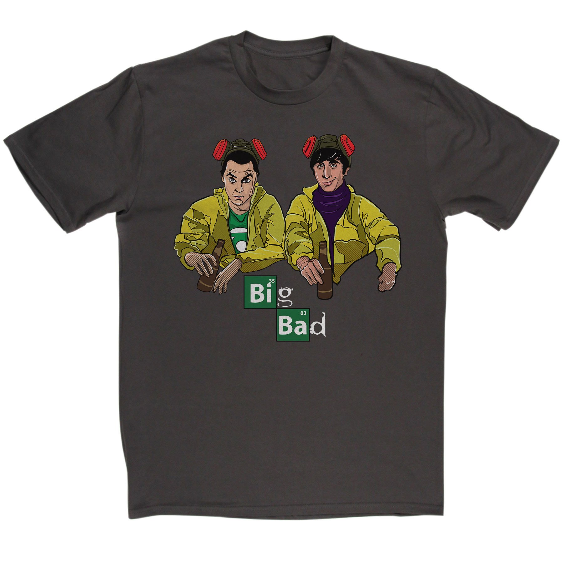 Big Bad Mashup T Shirt Inspired By Breaking Bad & Big Bang Theory