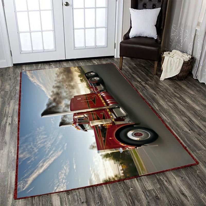Pete Rug Peterbilt Truck, Living Room Rugs, Floor Decor