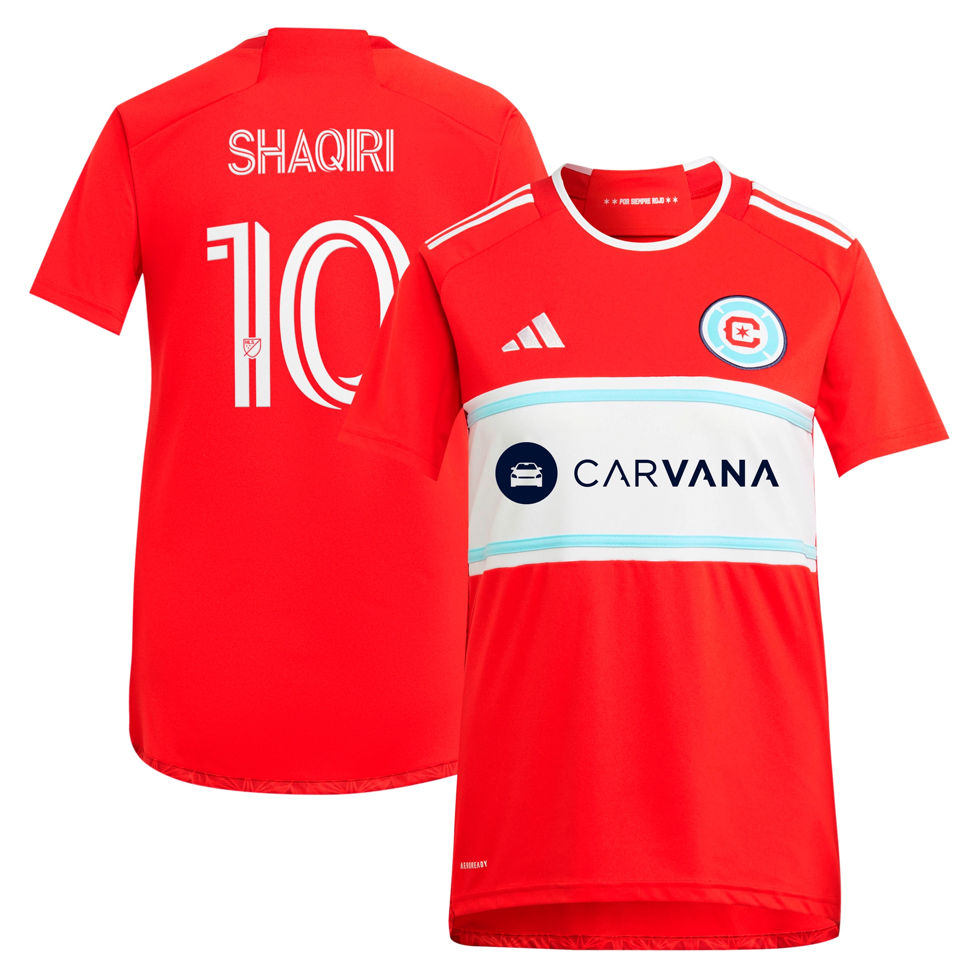 Xherdan Shaqiri Chicago Fire Women's 2024 Return To Red Replica Player Jersey  Red