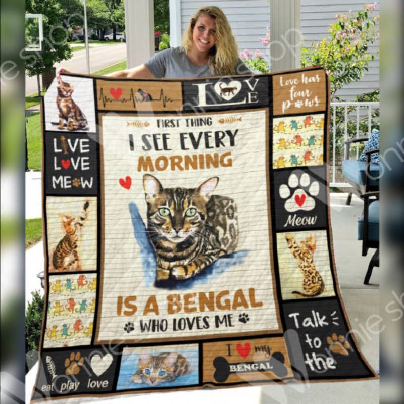 Bengal Cat Blanket DCB2601 69O59