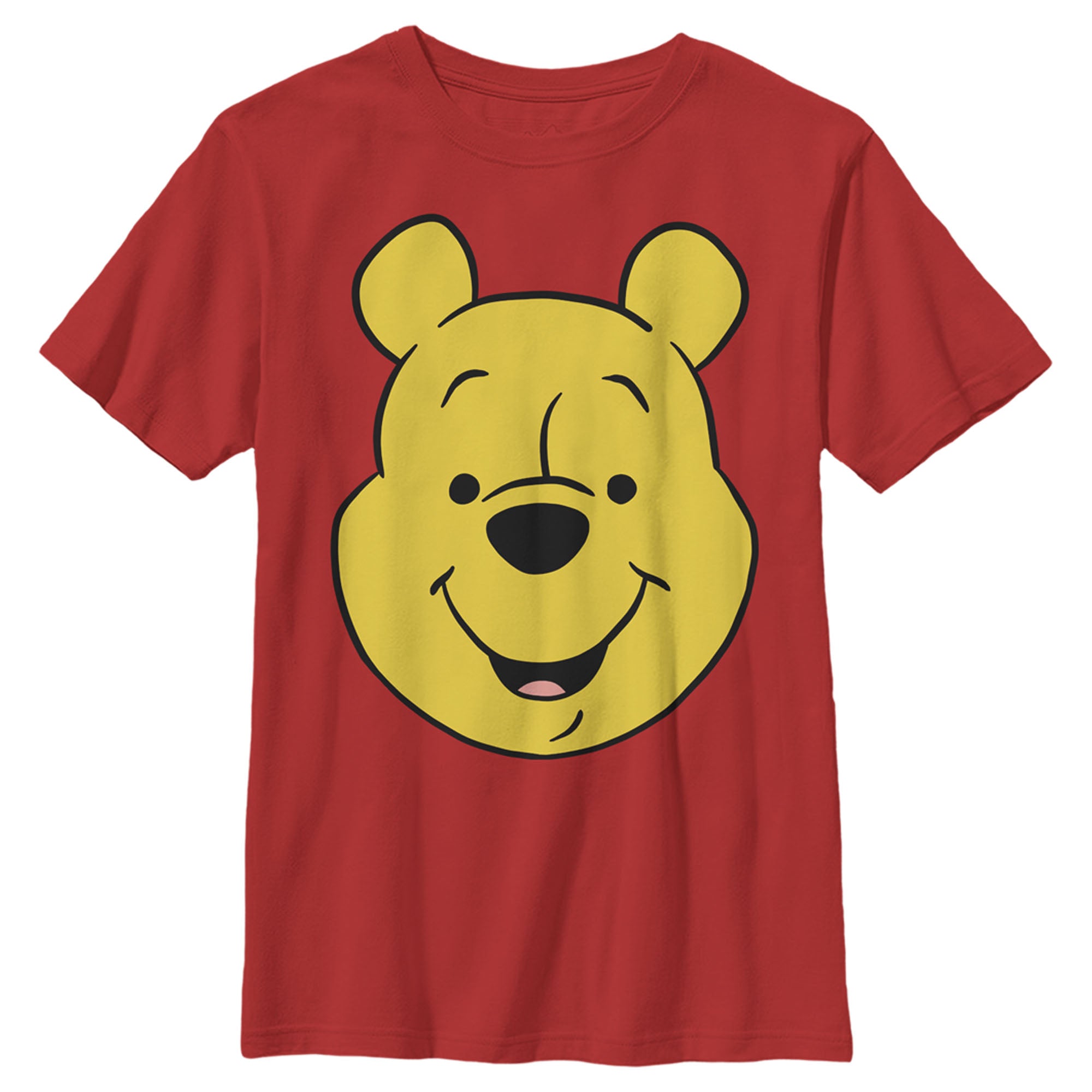 Boy’S Winnie The Pooh Bear Big Face T-Shirt