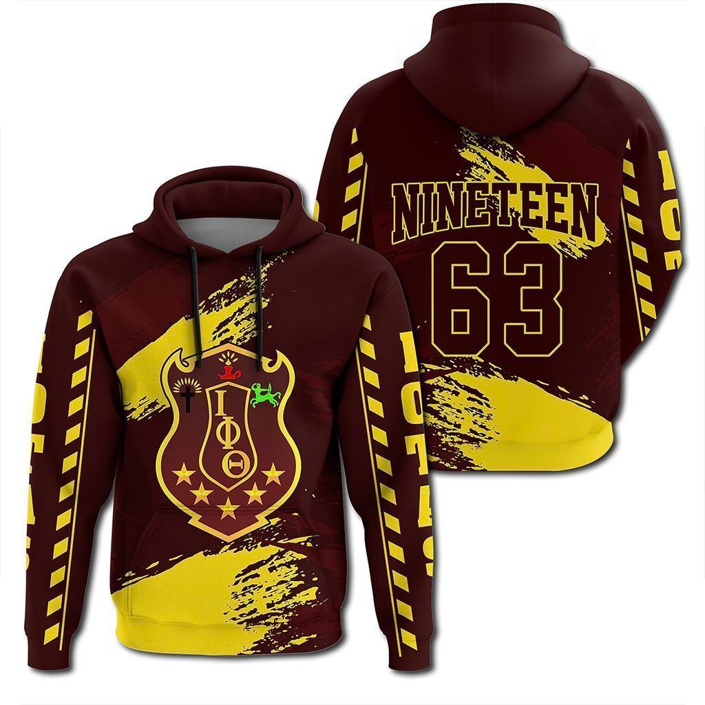 Fraternity Hoodie – Iota Phi Theta Nineteen Hoodie