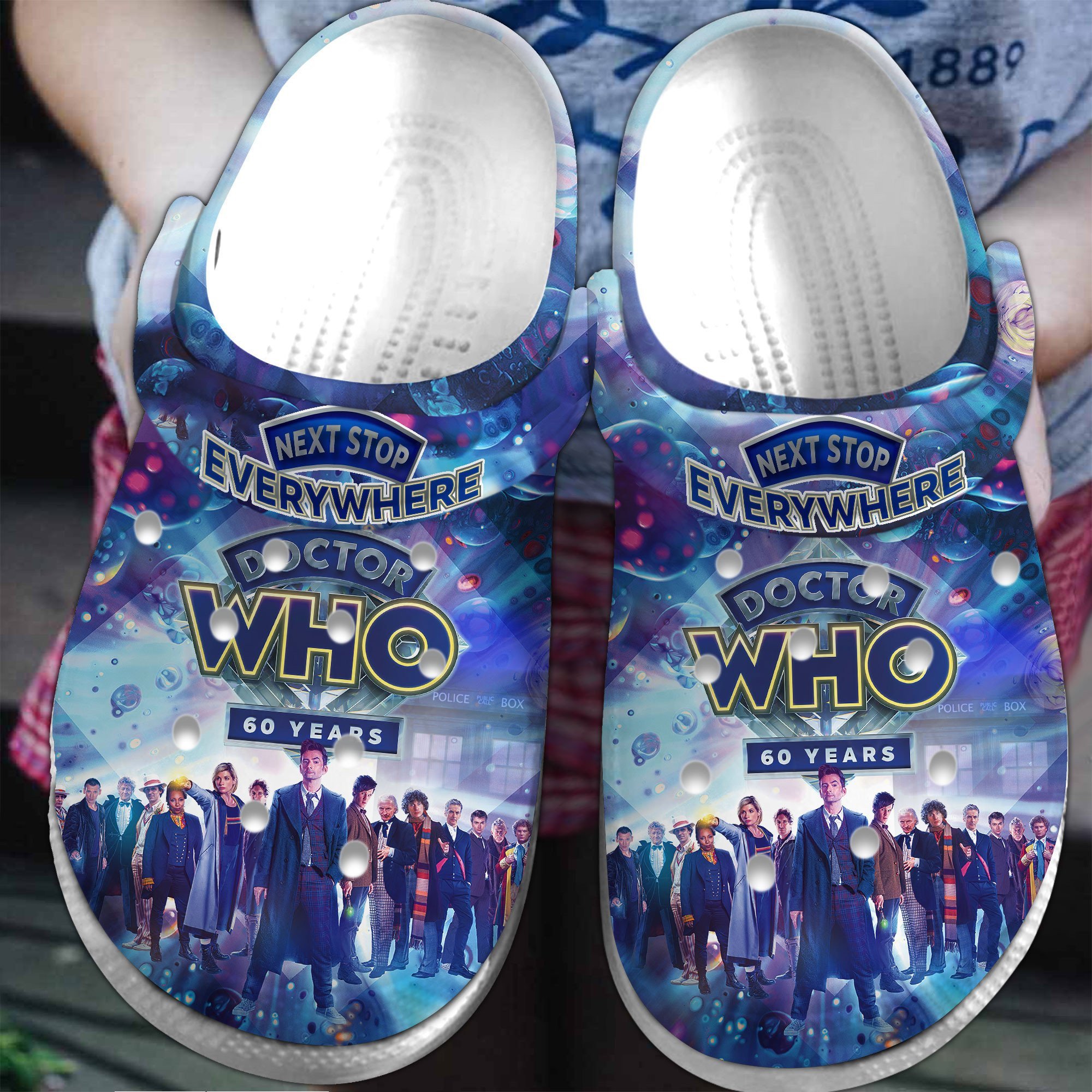Doctor Who Tv Series Crocss Clogs For Men Women And Kid 6F9Tg8Ol