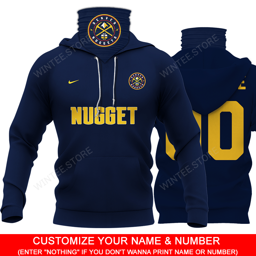 05Nuggets001 – CUSTOMIZE YOUR NAME & NUMBER – HOT SALE 3D PRINTED