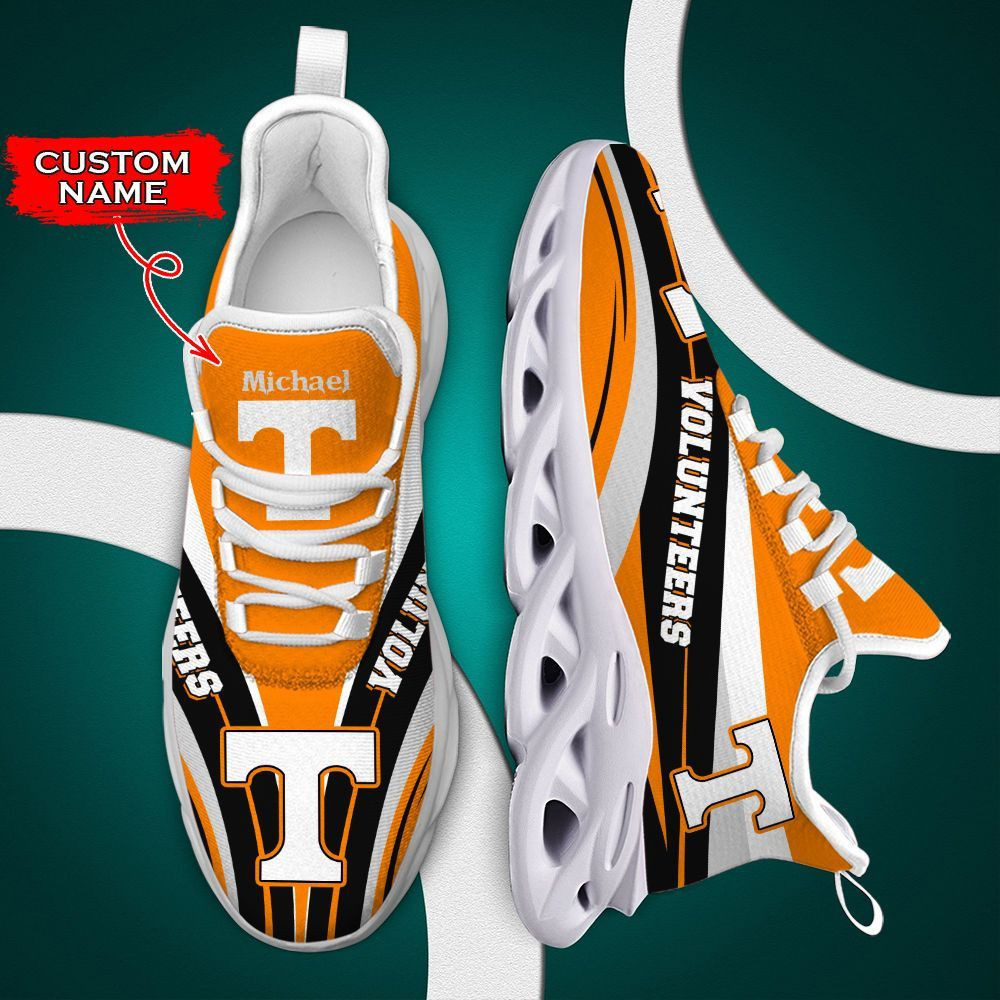 Tennessee Volunteers Max Soul Shoes Luxury Custom Name 02 M3Bth0939