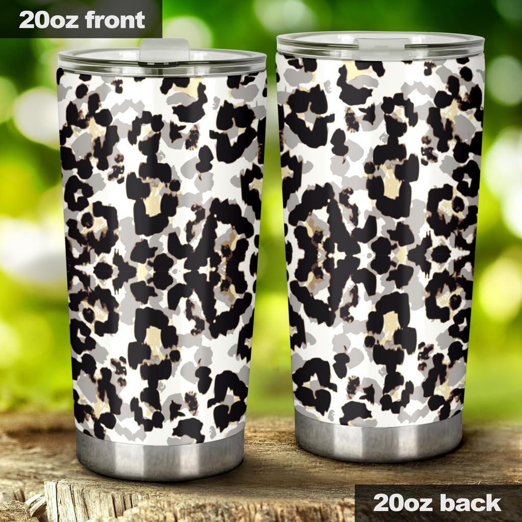 Leopard Skin Pattern Tumbler