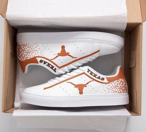 Texas Longhorns  Football Shoes Customize Sneakers Gift For Fan