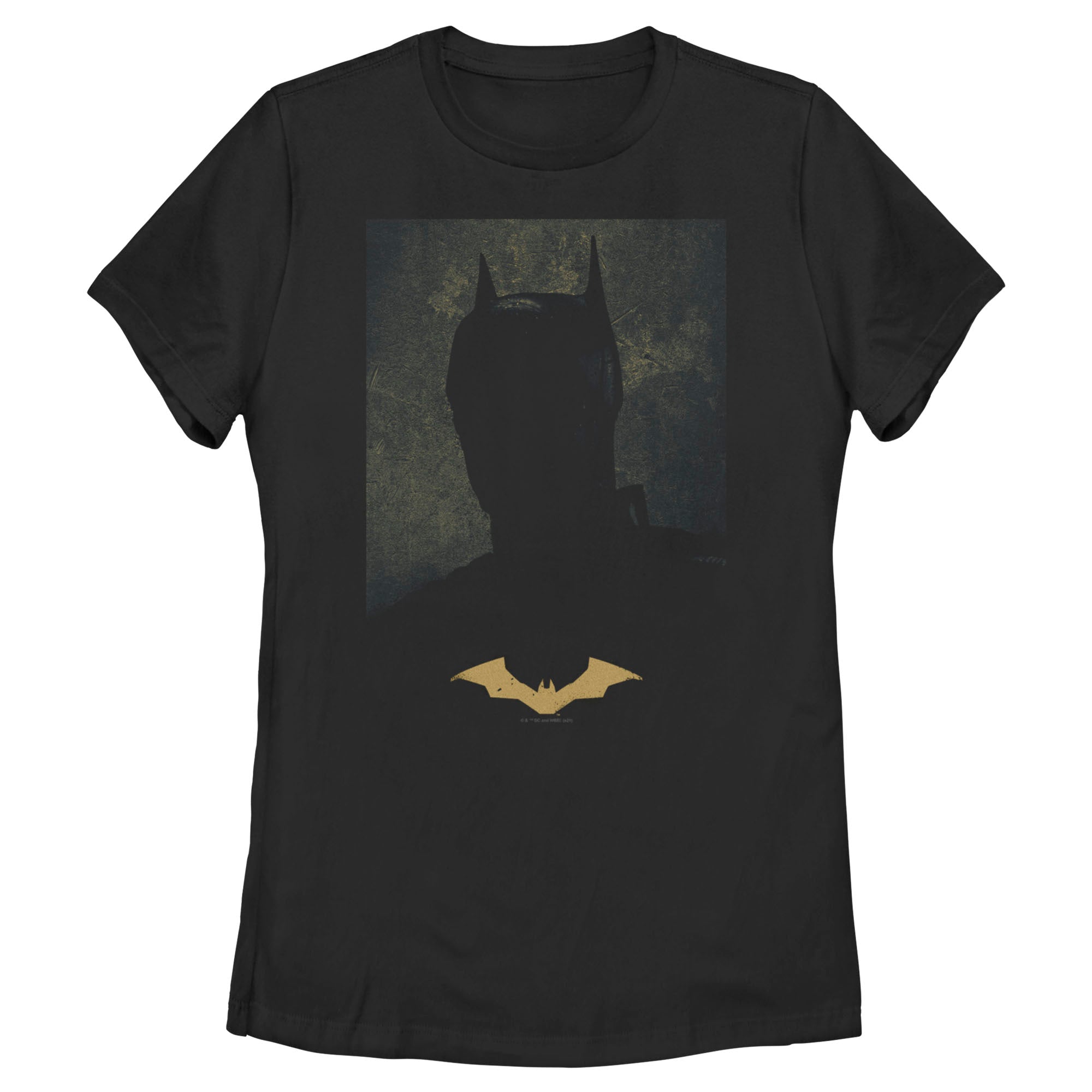 Women’S The Batman Silhouette Portrait T-Shirt