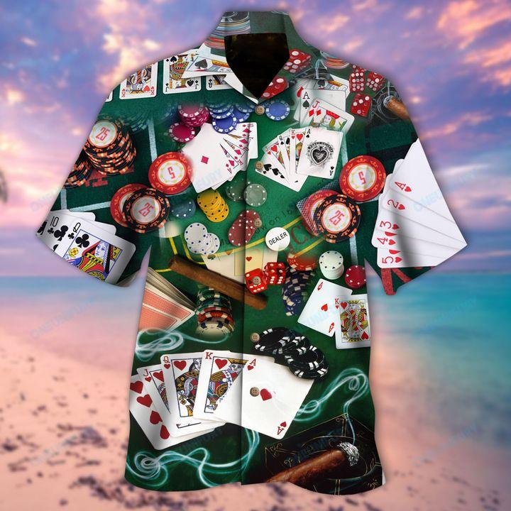 Poker Take The Risk Of Loose Hawaii Shirt Unisex Adult Ha65572