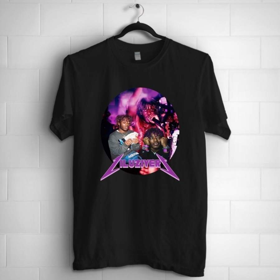 YPS Summer Fashion Casual Men T Shirts Lil Uzi Vert Vintage Tour Simple Graphic Design Shirt Cotton Clothes Fancy Tops Black