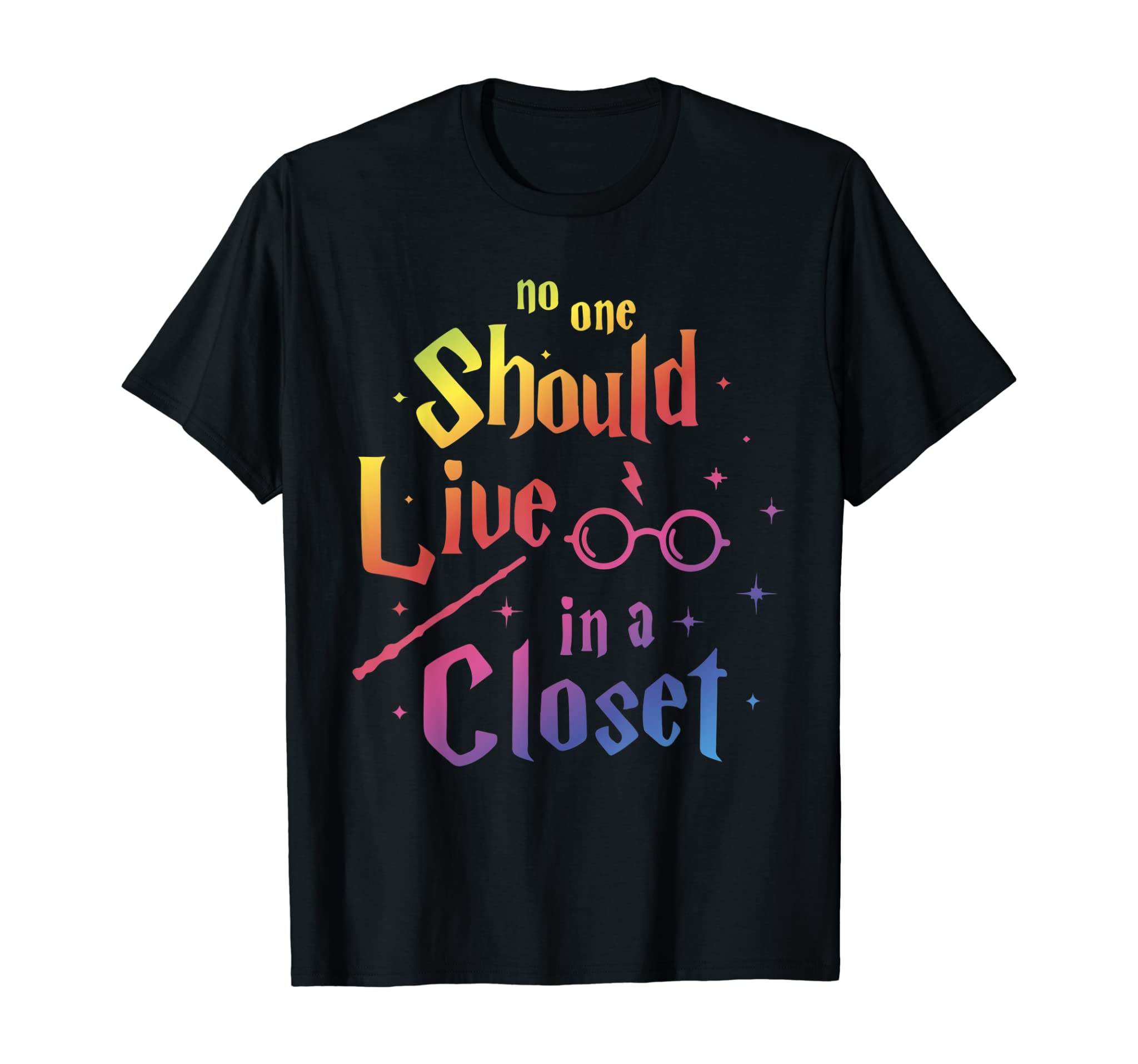 No One Should Live In A Closet Lgbt Gay Pride Gift T-Shirt