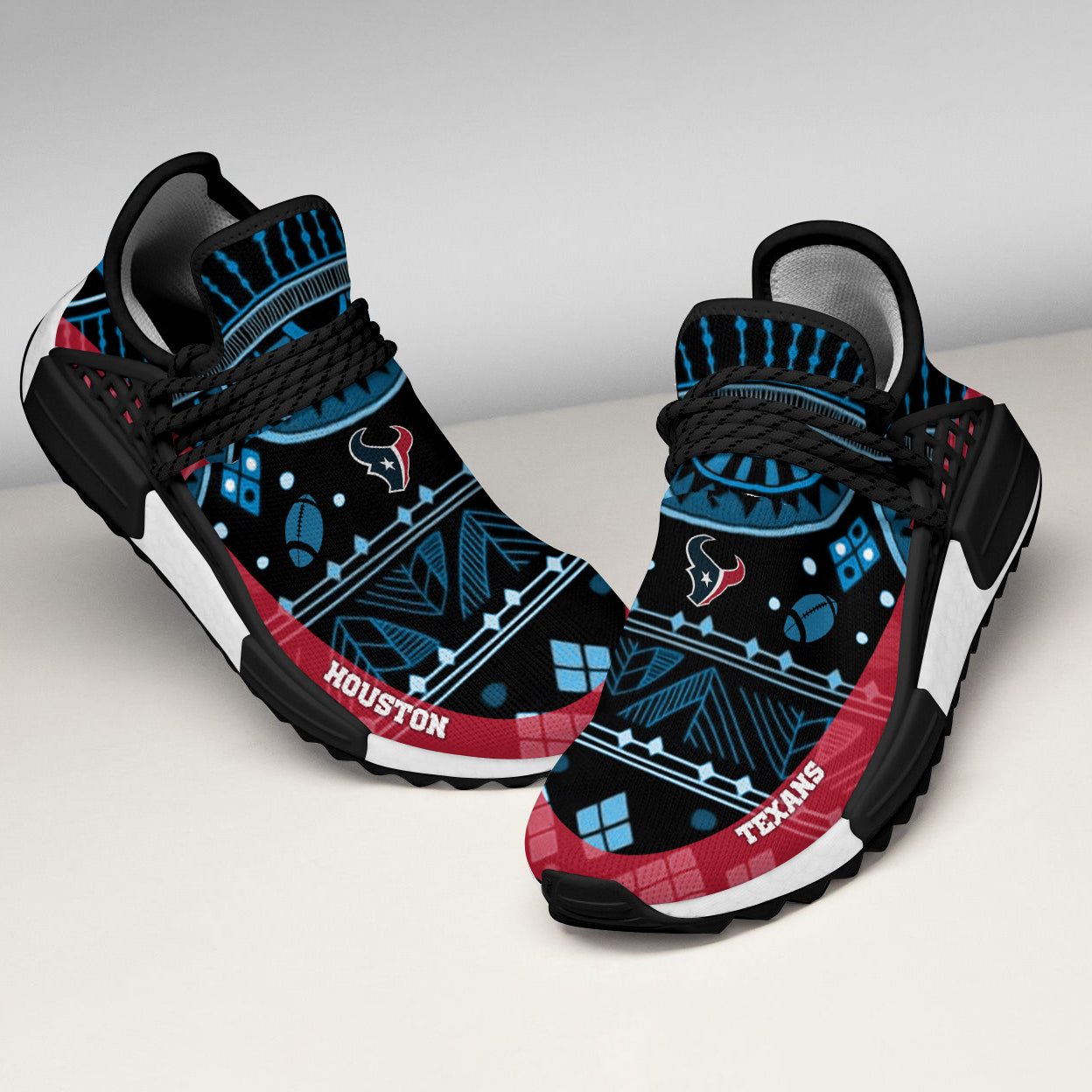 Amazing Pattern Human Race Houston Texans Shoes For Fans