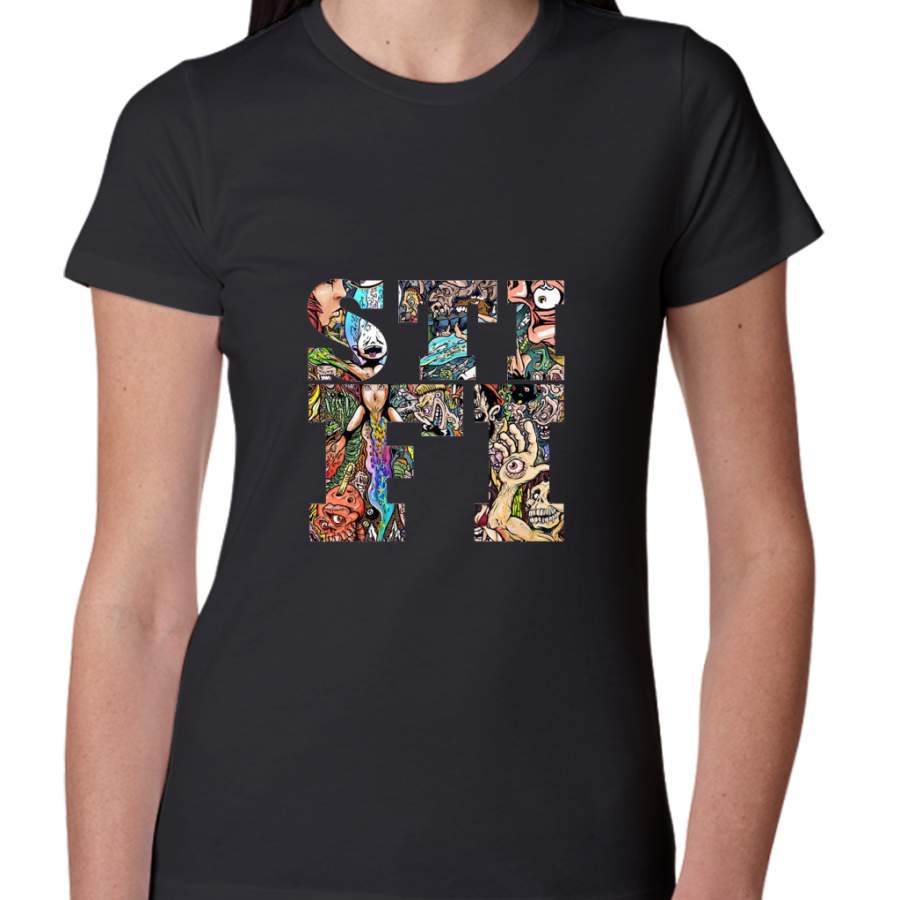Sticky Fingers Caress Your Soul Logo Women T-Shirt ...